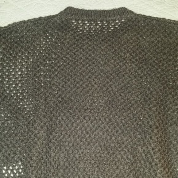 Mohair Blend Initial A sweater Size S from Italy NWOT - Picture 5 of 12